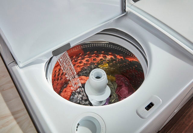 Whirlpool 4.5 Cu. Ft. Top Load Agitator Washer with Built-In Faucet WTW5015LW