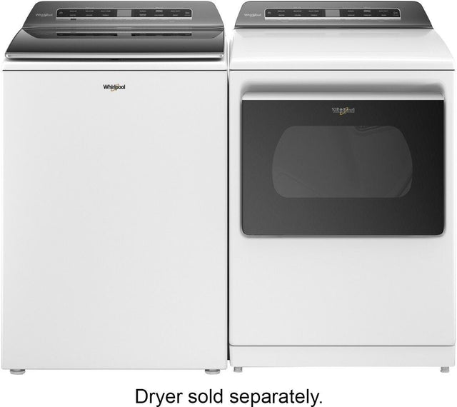 Whirlpool 5.2 – 5.3 cu. ft. Top Load Washer with 2 in 1 Removable Agitator WTW8127L-White