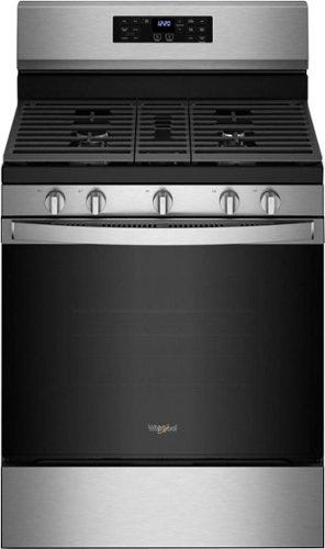 Whirlpool 5.0 Cu. Ft. Gas 5-in-1 Air Fry Oven WFG550S0LZ-Fingerprint Resistant Stainless Steel