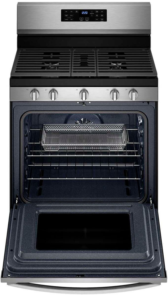 Whirlpool 5.0 Cu. Ft. Gas 5-in-1 Air Fry Oven WFG550S0LZ-Fingerprint Resistant Stainless Steel