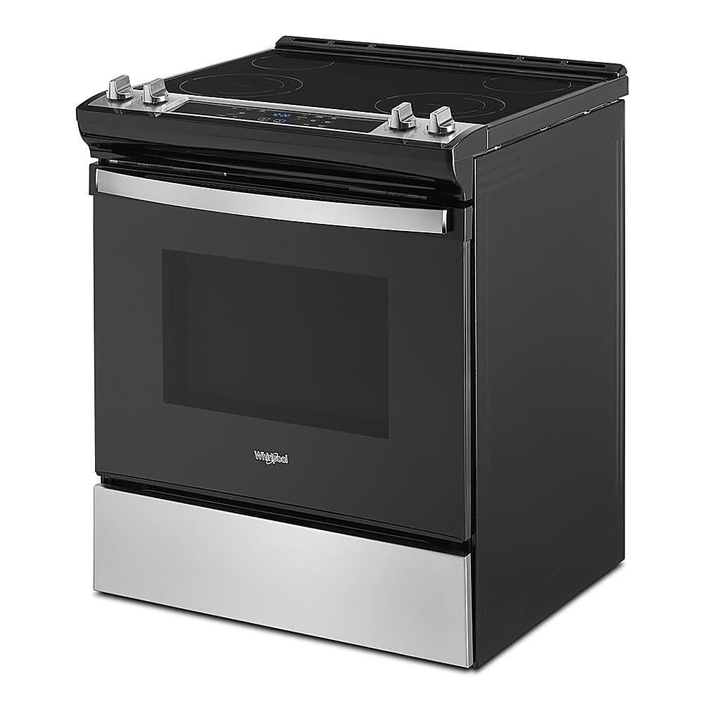 4.8 Cu. Ft. Whirlpool Electric Range with Frozen Bake Technology WEE515S0LS