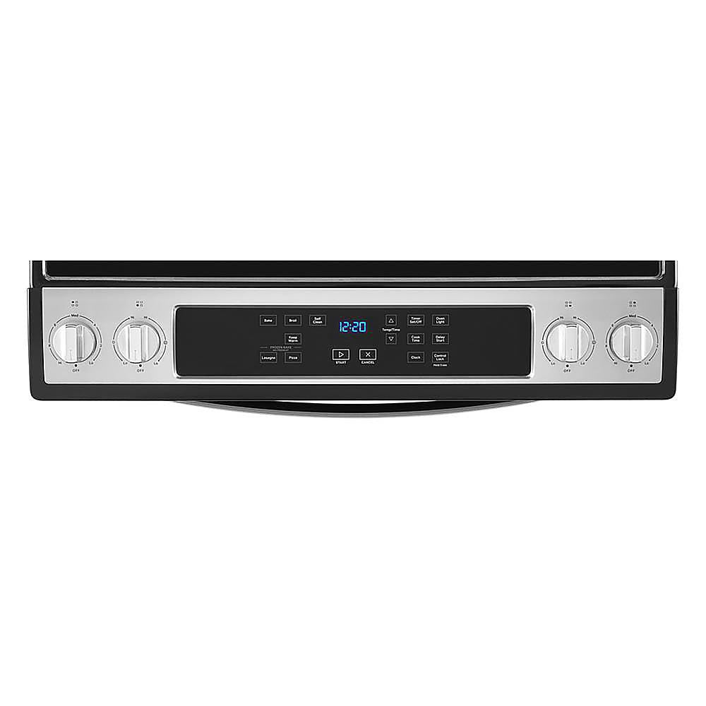4.8 Cu. Ft. Whirlpool Electric Range with Frozen Bake Technology WEE515S0LS