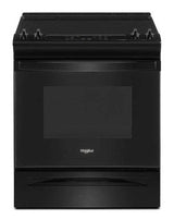 4.8 Cu. Ft. Whirlpool Electric Range with Frozen Bake Technology WEE515S0LB-Black