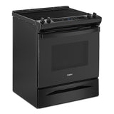 4.8 Cu. Ft. Whirlpool Electric Range with Frozen Bake Technology WEE515S0LB-Black