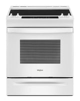 4.8 Cu. Ft. Whirlpool Electric Range with Frozen Bake Technology WEE515S0LW-White