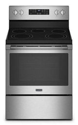 Maytag Electric Range with Air Fryer and Basket - 5.3 cu. ft. MER7700LZ