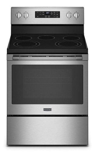 Maytag Electric Range with Air Fryer and Basket - 5.3 cu. ft. MER7700LZ