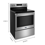 Maytag Electric Range with Air Fryer and Basket - 5.3 cu. ft. MER7700LZ