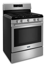 Maytag Gas Range with Air Fryer and Basket - 5.0 cu. ft. MGR7700LZ