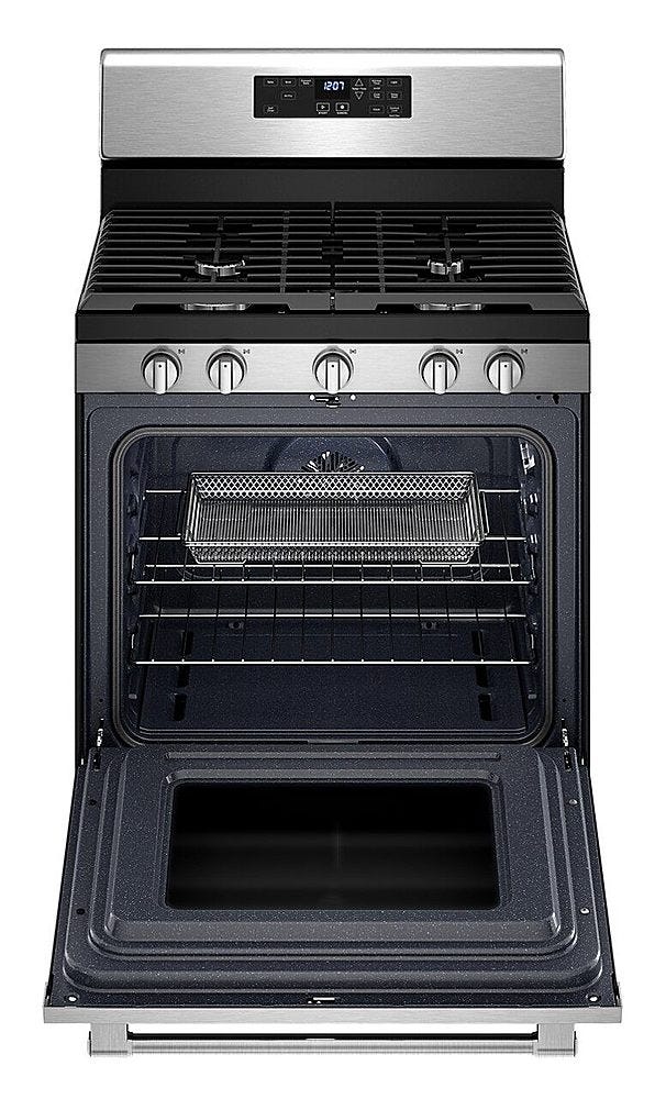 Maytag Gas Range with Air Fryer and Basket - 5.0 cu. ft. MGR7700LZ