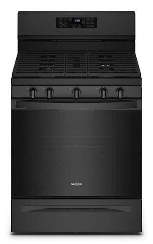 Whirlpool 5.0 Cu. Ft. Gas 5-in-1 Air Fry Oven WFG550S0LB-Black