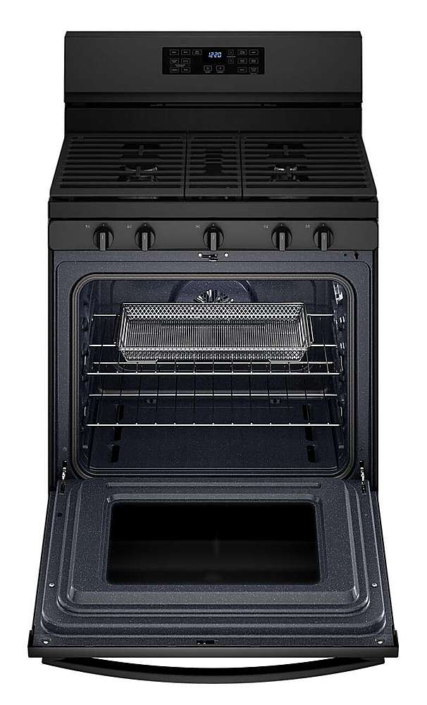 Whirlpool 5.0 Cu. Ft. Gas 5-in-1 Air Fry Oven WFG550S0LB-Black