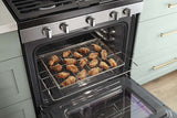 Whirlpool 5.0 Cu. Ft. Gas 5-in-1 Air Fry Oven WFG550S0LB-Black