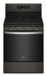 Whirlpool 5.0 Cu. Ft. Gas 5-in-1 Air Fry Oven WFG550S0LV-Black Stainless