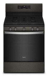 Whirlpool 5.0 Cu. Ft. Gas 5-in-1 Air Fry Oven WFG550S0LV-Black Stainless