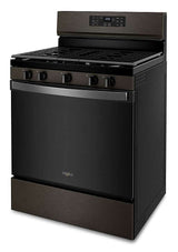 Whirlpool 5.0 Cu. Ft. Gas 5-in-1 Air Fry Oven WFG550S0LV-Black Stainless