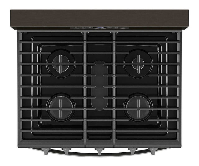 Whirlpool 5.0 Cu. Ft. Gas 5-in-1 Air Fry Oven WFG550S0LV-Black Stainless