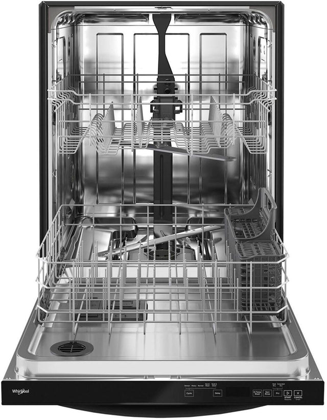 Whirlpool Large Capacity Dishwasher with Tall Top Rack WDT740SALB-Black