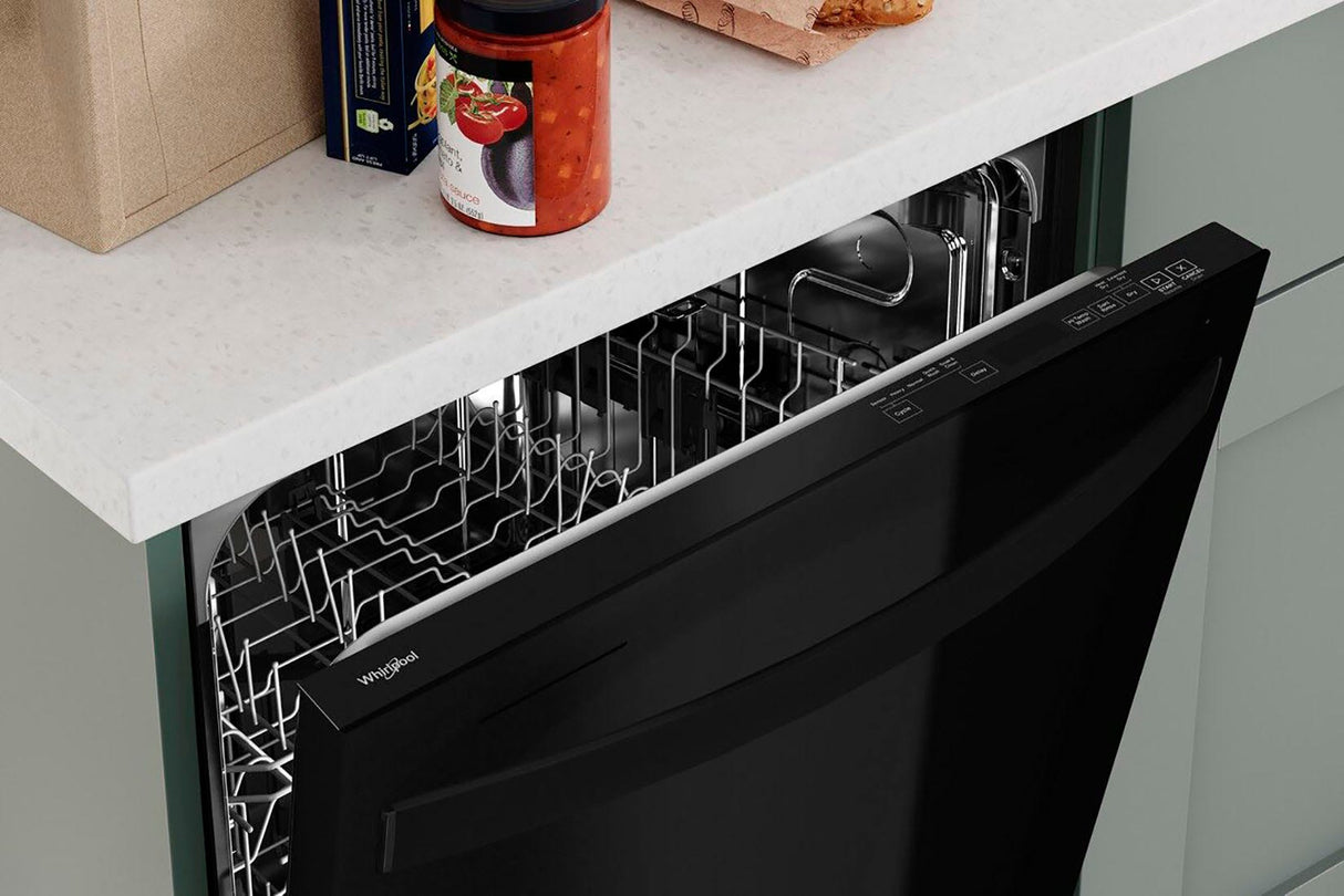Whirlpool Large Capacity Dishwasher with Tall Top Rack WDT740SALB