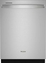 Whirlpool Large Capacity Dishwasher with Tall Top Rack WDT740SAL-Fingerprint Resistant Stainless Steel