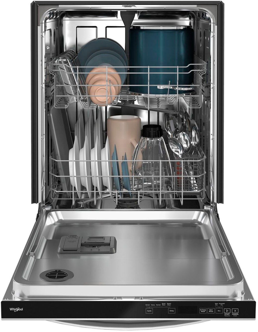 Whirlpool Large Capacity Dishwasher with Tall Top Rack WDT740SALZ