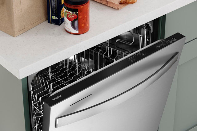 Whirlpool Large Capacity Dishwasher with Tall Top Rack WDT740SAL-Fingerprint Resistant Stainless Steel