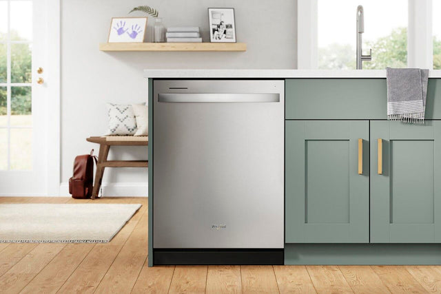 Whirlpool Large Capacity Dishwasher with Tall Top Rack WDT740SAL-Fingerprint Resistant Stainless Steel