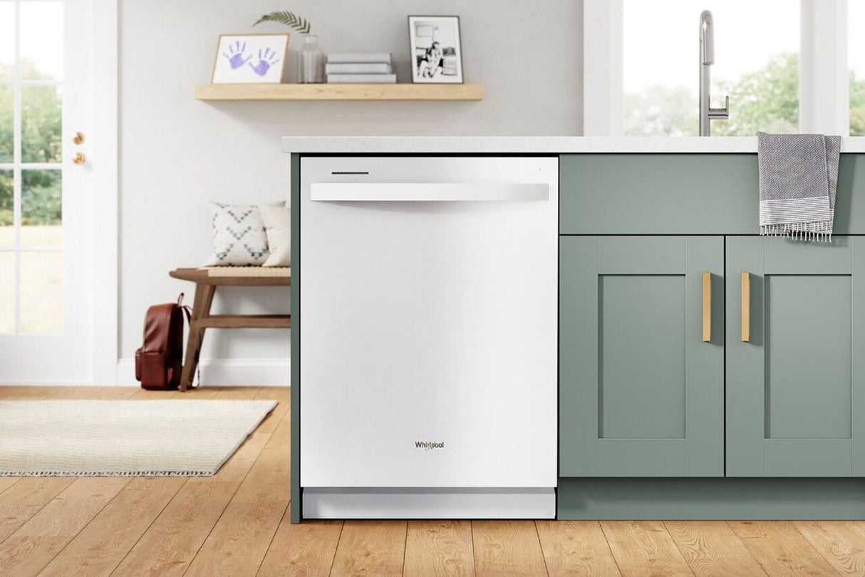 Whirlpool Large Capacity Dishwasher with Tall Top Rack WDT740SALW