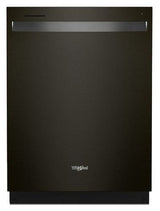 Whirlpool Fingerprint Resistant Dishwasher with 3rd Rack Large Capacity WDT970SAK-Black Stainless