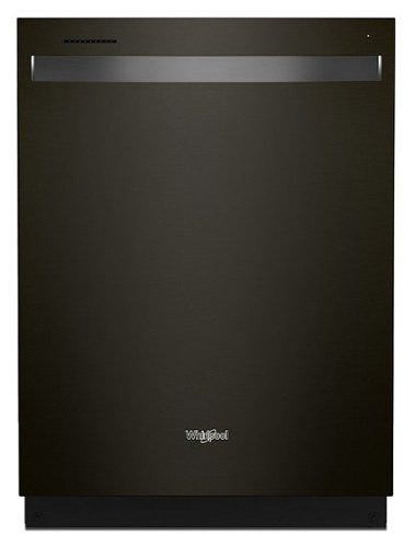 Whirlpool Fingerprint Resistant Dishwasher with 3rd Rack Large Capacity WDT970SAK-Black Stainless