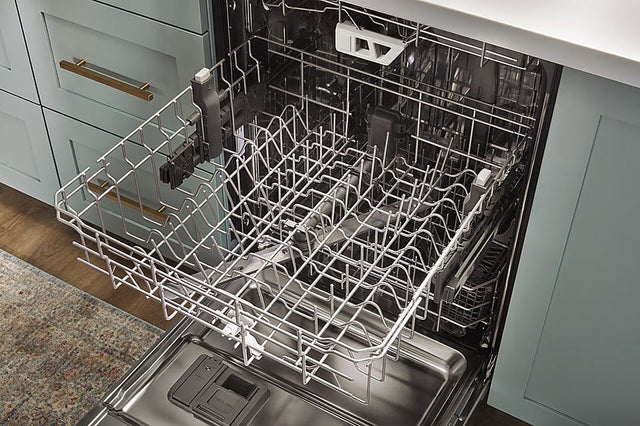 Whirlpool Fingerprint Resistant Dishwasher with 3rd Rack Large Capacity WDT970SAK-Black Stainless