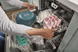 Whirlpool Fingerprint Resistant Dishwasher with 3rd Rack Large Capacity WDT970SAK-Black Stainless