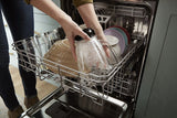 Whirlpool Fingerprint Resistant Dishwasher with 3rd Rack Large Capacity WDT970SAK-Black Stainless