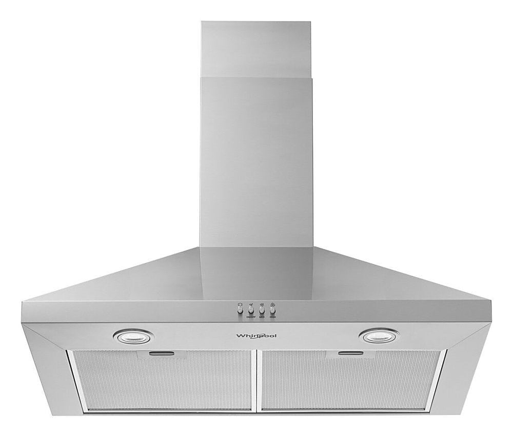 Whirlpool 30" Chimney Wall Mount Range Hood WVW53UC0LS