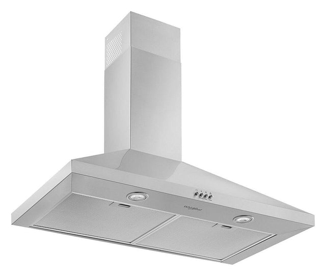 Whirlpool 36" Chimney Wall Mount Range Hood WVW53UC6LS-Stainless Steel