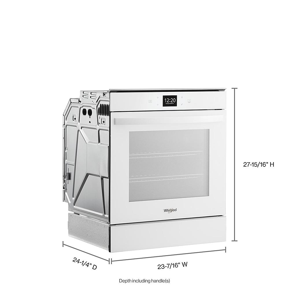 Whirlpool 2.9 Cu. Ft. 24 Inch Convection Wall Oven WOS52ES4MW
