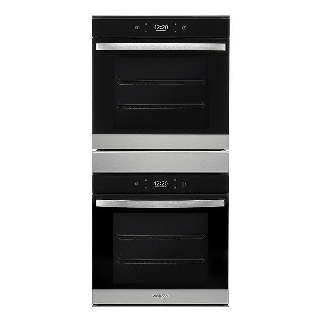 Whirlpool 5.8 Cu. Ft. 24 Inch Double Wall Oven with Convection WOD52ES4MZ-Fingerprint Resistant Stainless Steel