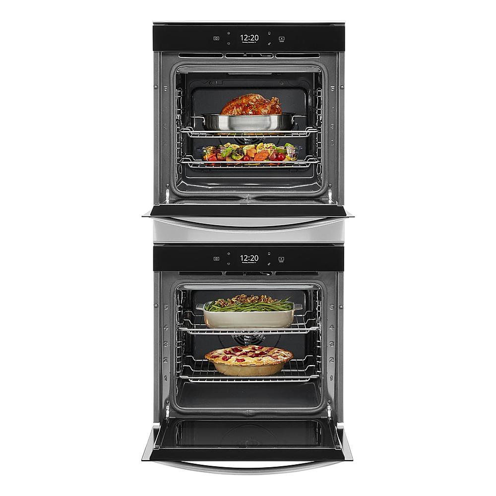 Whirlpool 5.8 Cu. Ft. 24 Inch Double Wall Oven with Convection WOD52ES4MZ