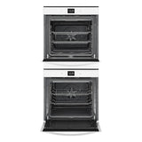 Whirlpool 5.8 Cu. Ft. 24 Inch Double Wall Oven with Convection WOD52ES4MW-White