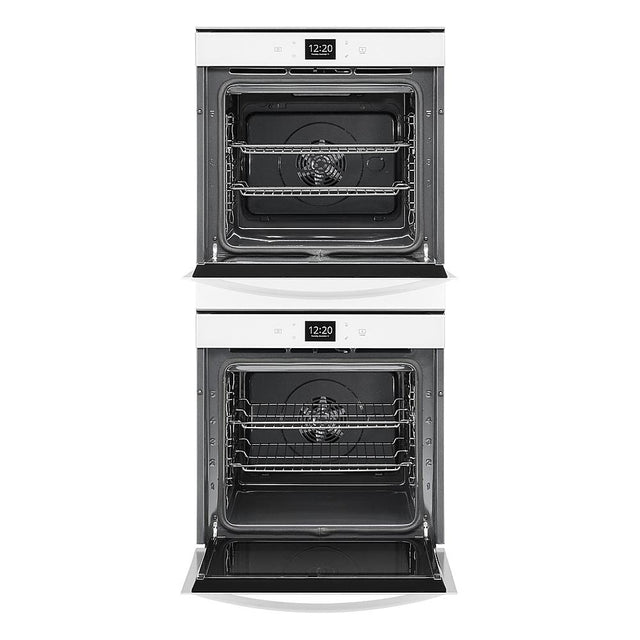 Whirlpool 5.8 Cu. Ft. 24 Inch Double Wall Oven with Convection WOD52ES4MW-White