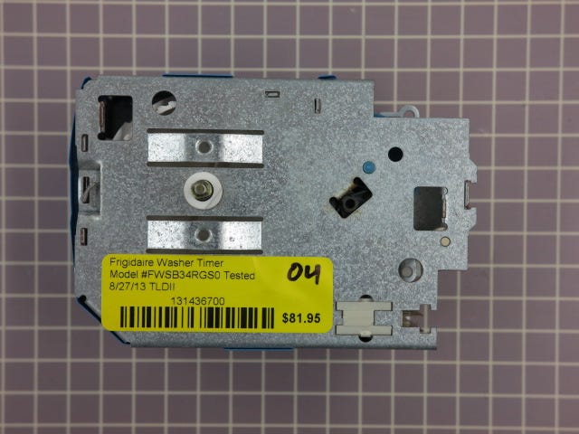 Frigidaire Washer Timer 131436700