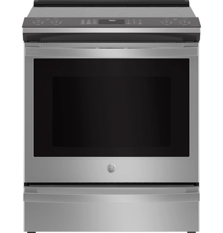 GE Profile™ ENERGY STAR® 30" Smart Slide-In Fingerprint Resistant Front-Control Induction and Convection Range with No Preheat Air Fry PHS93EYPFS