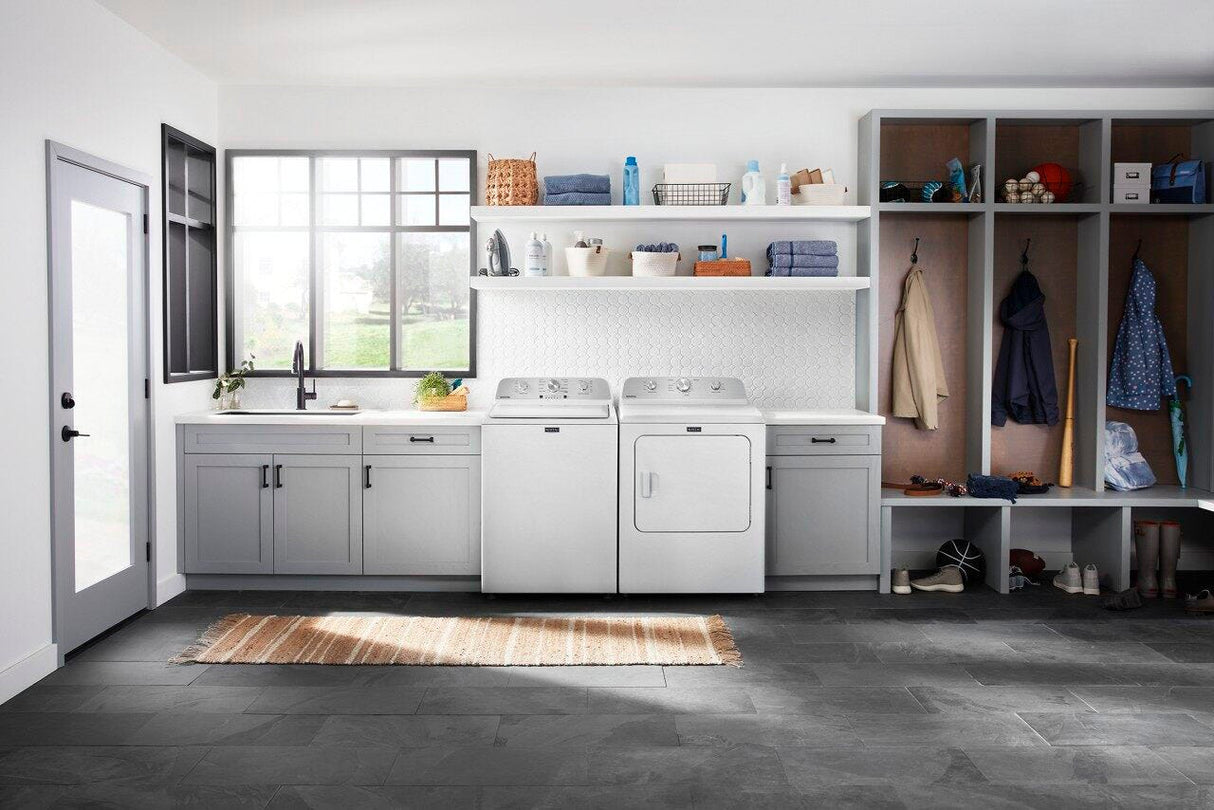 Maytag Top Load Gas Wrinkle Prevent Dryer - 7.0 cu. ft. MGD4500MW