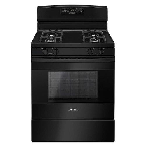 Amana 30-inch Gas Range with Bake Assist Temps  AGR6303M-Black