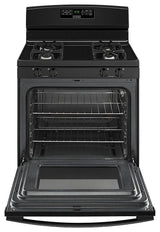 Amana 30-inch Gas Range with Bake Assist Temps  AGR6303M-Black