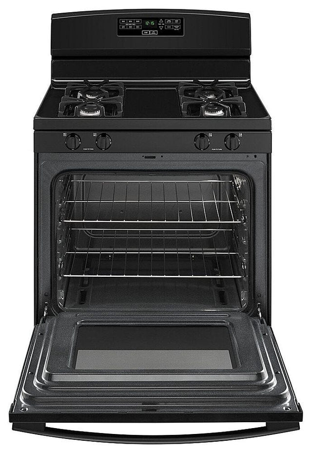 Amana 30-inch Gas Range with Bake Assist Temps  AGR6303M-Black