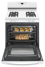 Amana 30-inch Gas Range with Bake Assist Temps  AGR6303MMW-White