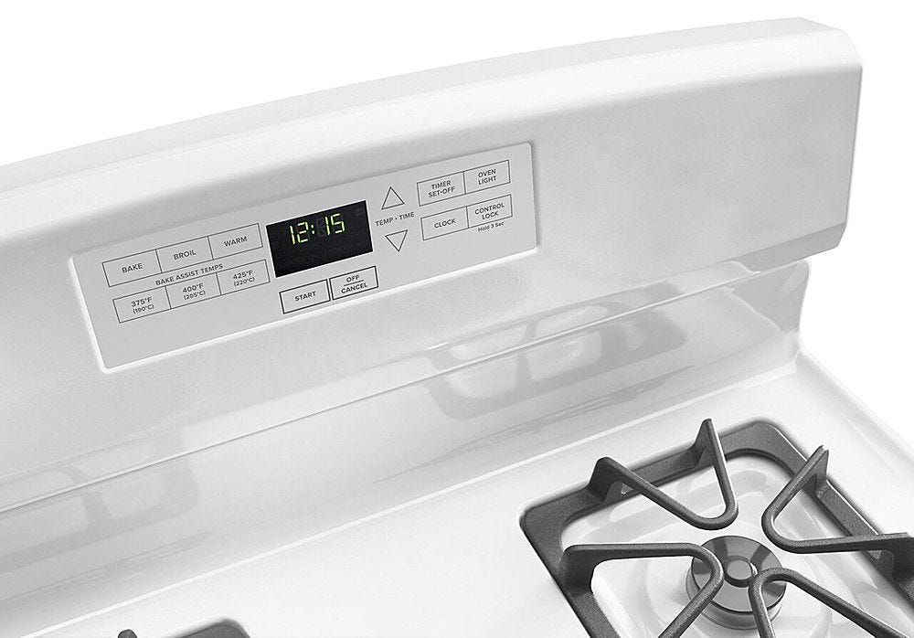 Amana 30-inch Gas Range with Bake Assist Temps AGR6303MMW