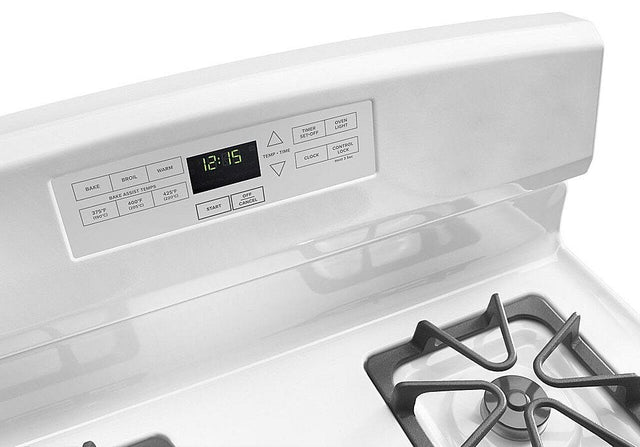 Amana 30-inch Gas Range with Bake Assist Temps  AGR6303MMW-White