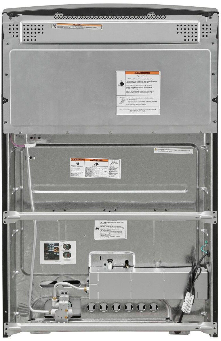 Amana 30-inch Gas Range with Bake Assist Temps  AGR6303MMS